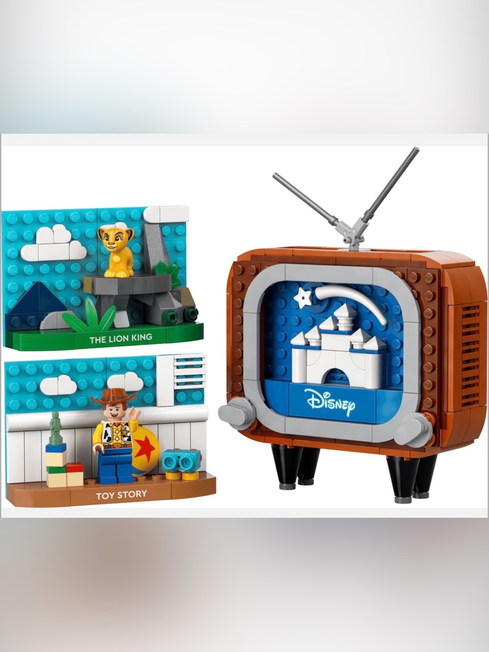 LEGO Disney Classic Animation Scenes (40774) Building Set NIB